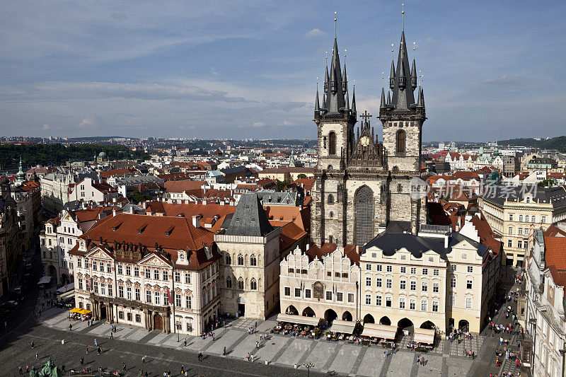 Stare Mesto(老城)，布拉格，捷克共和国